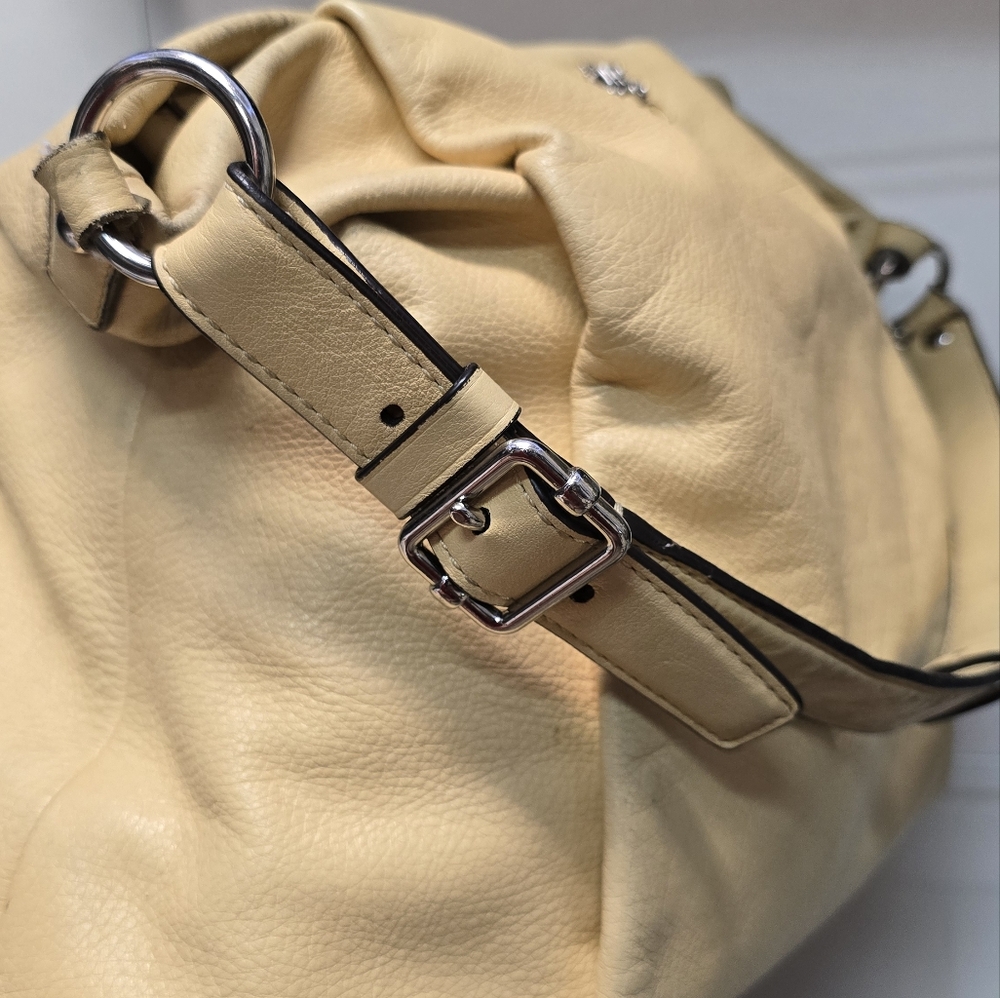 Coach Yellow Leather Shoulder Bag - Picture 10 of 15